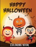 Happy Halloween Coloring Book