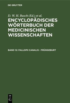 Fallopii Canalis - Frühgeburt (eBook, PDF)