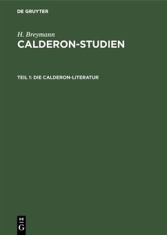 Cover Die Calderon-Literatur (eBook, PDF)