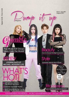 Pump it up Magazine - K-Pop Sensation RUMBLE G - August 2021 - Boudjaoui, Anissa