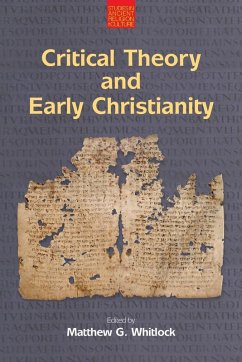 Cover Critical Theory and Early Christianity