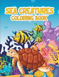 SEA CREATURES COLORING BOOK - Popacolor