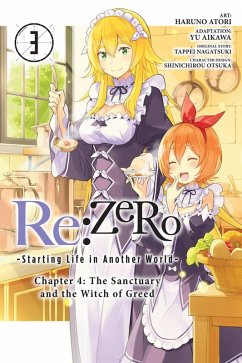 Cover RE: Zero -Starting Life in Another World-, Chapter 4: The Sanctuary and the Witch of Greed, Vol. 3 (Manga)