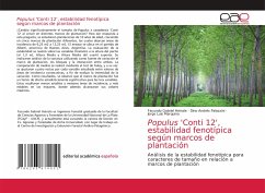 Populus 'Conti 12', estabilidad fenotípica según marcos de plantación - Heinzle, Facundo Gabriel;Palazzini, Dino Andrés;Marquina, Jorge Luis