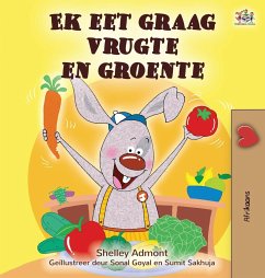 I Love to Eat Fruits and Vegetables (Afrikaans Children's book) - Admont, Shelley