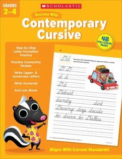 Scholastic Success with Contemporary Cursive Grades 2-4 Workbook - Scholastic Teaching Resources