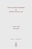 The Palestine Yearbook of International Law (2019-2020)