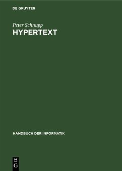 Hypertext (eBook, PDF) - Schnupp, Peter