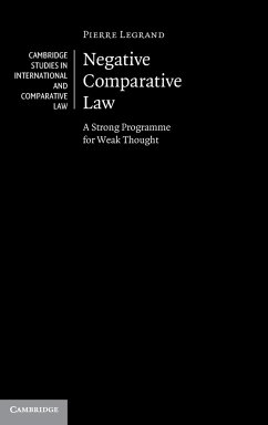 Negative Comparative Law - Legrand, Pierre