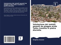 Valutazione dei metalli pesanti da pioggia acida Tetto rivestito in pietra disciolta - Iwuozor, Kingsley