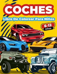 Libro De Colorear Coches Para Niños De 6 A 12 Años - Books, Art