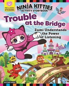 Ninja Kitties Trouble at the Bridge Activity Storybook - Harai, Kayomi