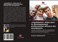 Cover «Ingrédients» utiles pour le développement professionnel efficace des enseignants