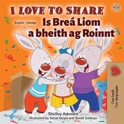 I Love to Share (English Irish Bilingual Book for Kids)