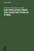 Nachrichten über die Soester Familie Sybel (eBook, PDF)