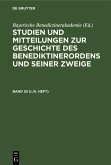 Studien und Mitteilungen zur Geschichte des Benediktinerordens und seiner Zweige. Band 53 (I./II. Heft) (eBook, PDF)