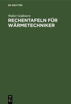 Cover Rechentafeln für Wärmetechniker (eBook, PDF)