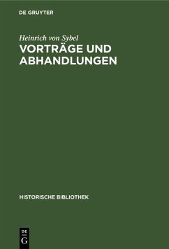 Cover Vorträge und Abhandlungen (eBook, PDF)