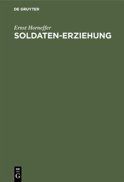 Cover Soldaten-Erziehung (eBook, PDF)