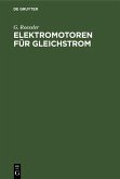 Elektromotoren für Gleichstrom (eBook, PDF)