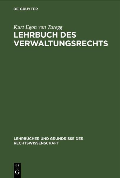 Lehrbuch des Verwaltungsrechts (eBook, PDF) Lehrbuch des Verwaltungsrechts (eBook, PDF)