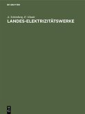 Landes-Elektrizitätswerke (eBook, PDF)