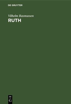 Ruth (eBook, PDF) - Rasmussen, Vilhelm