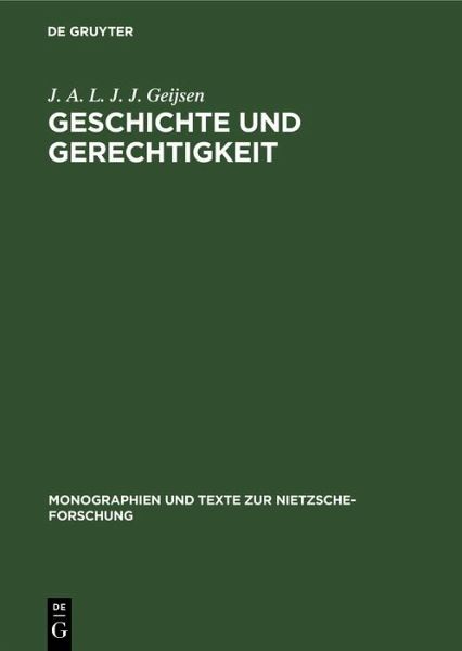 Geschichte und Gerechtigkeit (eBook, PDF) Geschichte und Gerechtigkeit (eBook, PDF)