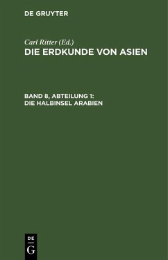 Die Halbinsel Arabien (eBook, PDF) - Ritter, Carl