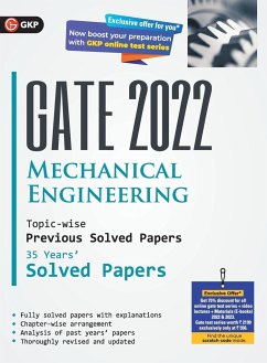 GATE 2022 Mechanical Engineering - 35 Years Topic-wise Previous Solved Papers - G. K. Publications (P) Ltd.