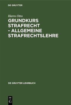 Cover Grundkurs Strafrecht - Allgemeine Strafrechtslehre (eBook, PDF)