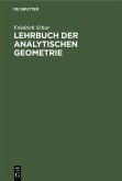 Lehrbuch der Analytischen Geometrie (eBook, PDF)