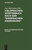 Vielsprachen-Wörterbuch nach der &quote;Einsprachen-Anordnung&quote; (eBook, PDF)