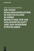 Die Steinkohlengasindustrie in Deutschland in ihrer Bedeutung für die Volkswirtschaft und das moderne Städteleben (eBook, PDF)