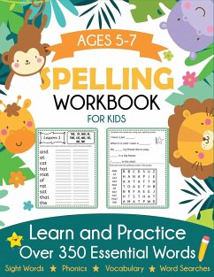 Spelling Workbook for Kids Ages 5-7 - Blue Wave Press