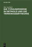 Die Typhusepidemie in Detmold und die Trinkwassertheorie (eBook, PDF)