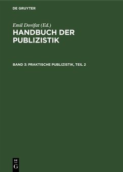 Praktische Publizistik, Teil 2 (eBook, PDF)
