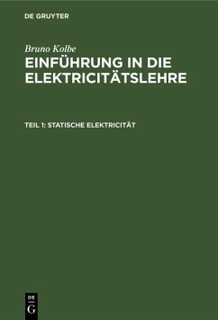 Cover Statische Elektricität (eBook, PDF)