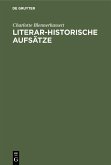 Literar-Historische Aufsätze (eBook, PDF)
