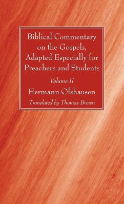 Biblical Commentary on the Gospels, Adapted Especially for Preachers and Students, Volume II