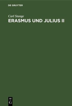 Erasmus und Julius II (eBook, PDF) Cover Erasmus und Julius II (eBook, PDF)