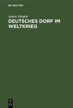 Cover Deutsches Dorf im Weltkrieg (eBook, PDF)