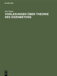 Cover Vorlesungen über Theorie des Eisenbetons (eBook, PDF)