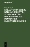 Erläuterungen zu den Sicherheits-Vorschriften des Verbandes Deutscher Elektrotechniker (eBook, PDF)
