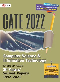 GATE 2022 Computer Science and Information Technology - 30 years Chapter wise Solved Papers (1992-2021). - G. K. Publications (P) Ltd.