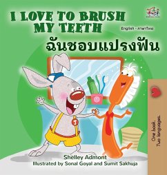 I Love to Brush My Teeth (English Thai Bilingual Children's Book) - Books, Kidkiddos