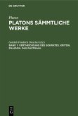 Vertheidigung des Sokrates. Kriton. Phaidon. Das Gastmahl (eBook, PDF)