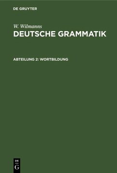 Wortbildung (eBook, PDF) - Wilmanns, W.