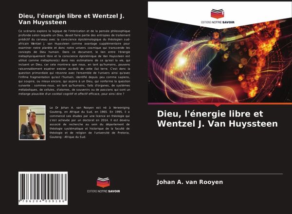 Dieu, l'énergie libre et Wentzel J. Van Huyssteen Dieu, l'énergie libre et Wentzel J. Van Huyssteen