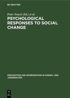 Cover Psychological Responses to Social Change (eBook, PDF)